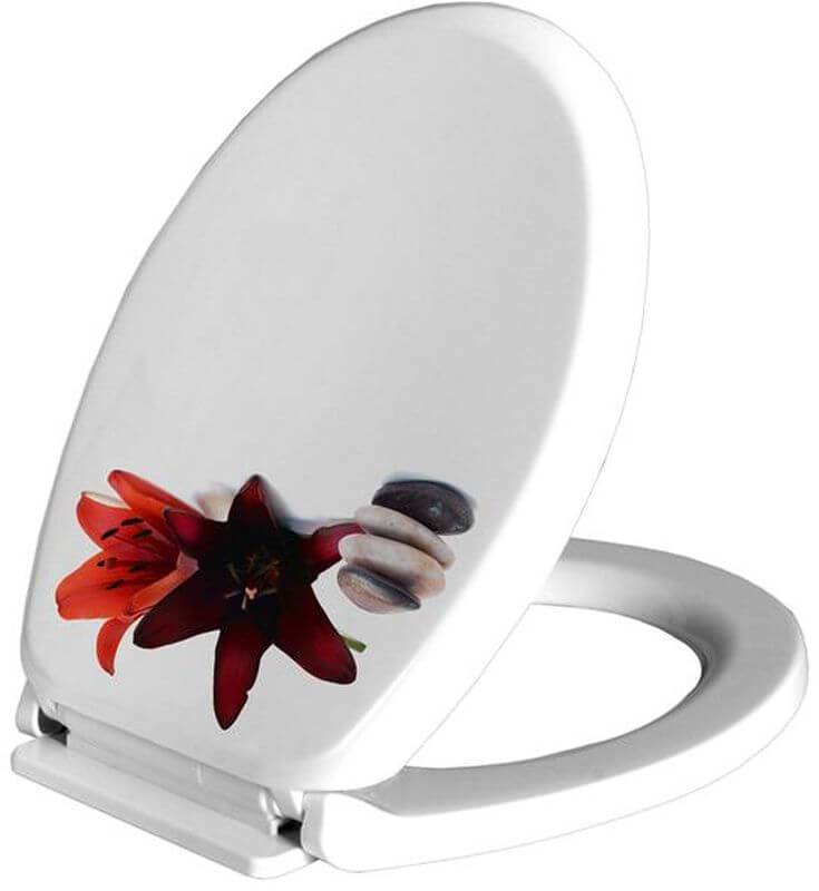 BISK Snail abattant de wc à descente amortie blanc 04501