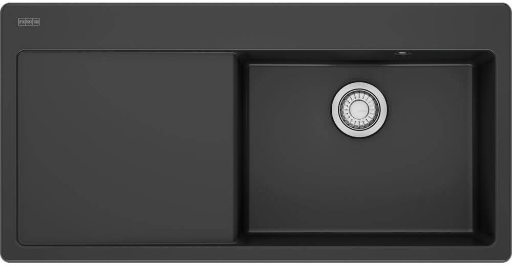 Franke Mythos MYK évier en granit 100x51 cm noir 124.0749.507