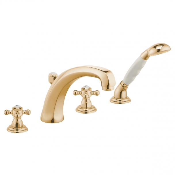 Kludi 1926 mitigeur bain-douche pour baignoire doré 515244520