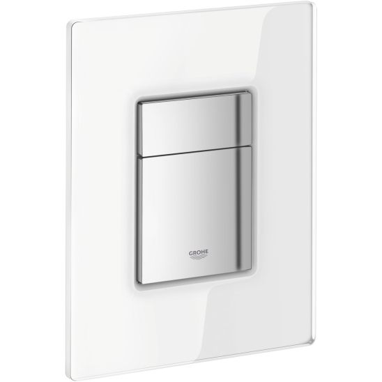 Set bouton de chasse d'eau Grohe Skate 38845LS0, châssis encastré Grohe Rapid SL 38539001