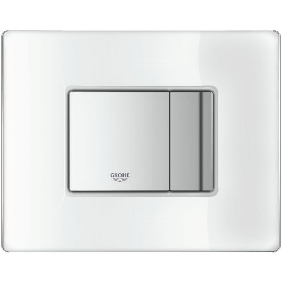 Set bouton de chasse d'eau Grohe Skate 38845LS0, châssis encastré Grohe Rapid SL 38539001