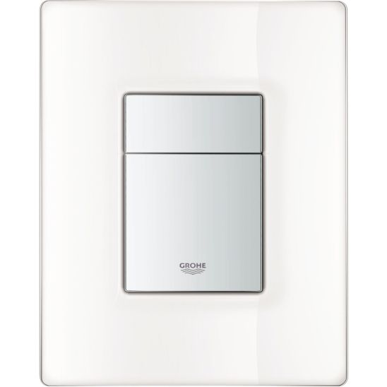 Set bouton de chasse d'eau Grohe Skate 38845LS0, châssis encastré Grohe Rapid SL 38539001