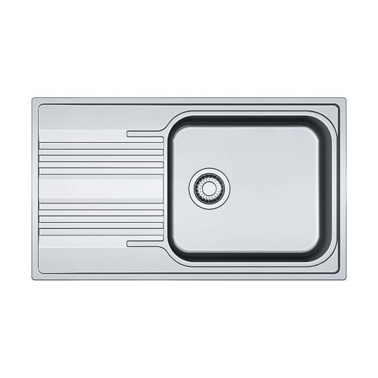 Set évier en acier inoxydable Franke Smart 101.0368.324, mitigeur de cuisine Oltens Skafta 35206100