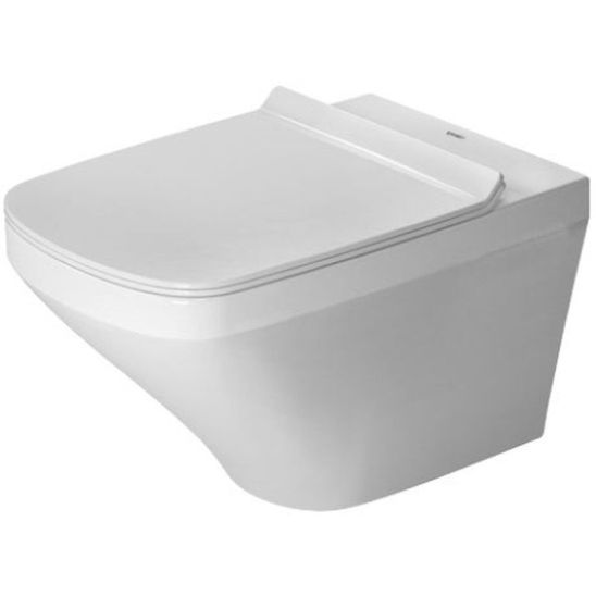 Set cuvette WC avec abattant à descente lente Duravit DuraStyle 45510900A1, châssis encastré Duravit DuraSystem WD1011000000, WD5001031000