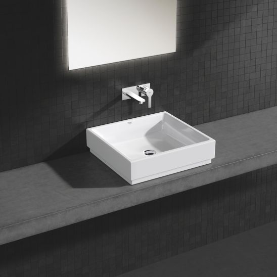 Set mitigeur de lavabo Grohe Lineare 19409001, élément encastré de mitigeur Grohe Eurostyle 23571000