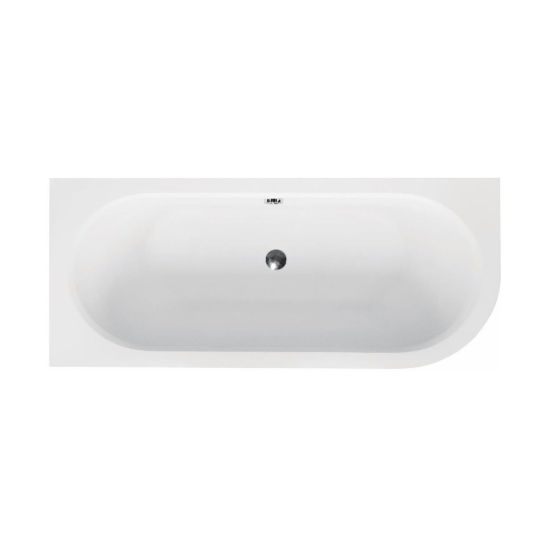 Set baignoire d’angle Besco Avita #WAV-150-NL, habillage de baignoire Besco Avita OAV-150-NS