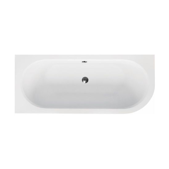 Set baignoire d’angle Besco Avita #WAV-170-NL, habillage de baignoire Besco Avita OAV-170-NS