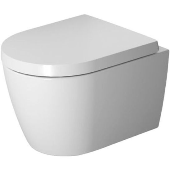Set cuvette de WC Duravit ME by Starck 2530092000, abattant de WC Duravit ME by Starck 0020190000
