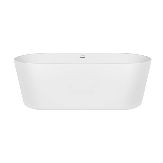 Set baignoire autoportante Oltens Inga 12004000, couvercle en liège Oltens 09002300