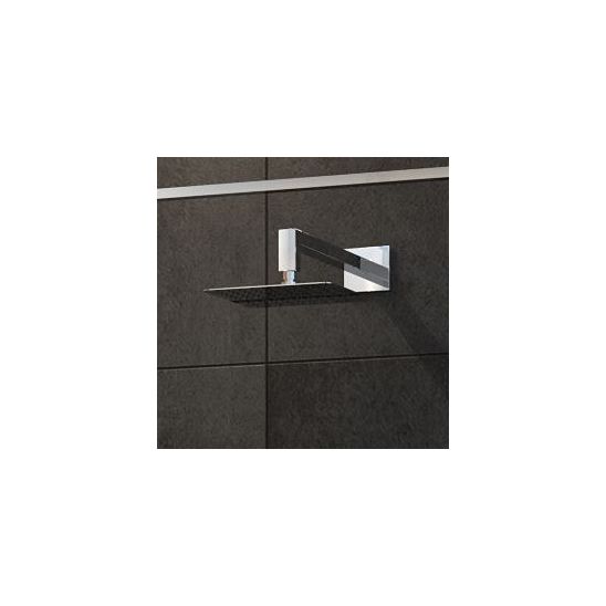 Set douche à effet de pluie Oltens Sondera 37003100, bras mural Oltens Lagan 39401100