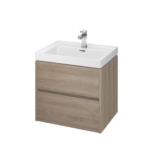 Set armoire Cersanit Crea S924-008, lavabo Cersanit Crea K114-006