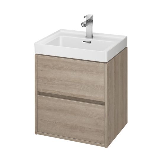 Set armoire Cersanit Crea S924-007, lavabo Cersanit Crea K114-005