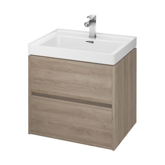 Set armoire Cersanit Crea S924-008, lavabo Cersanit Crea K114-006