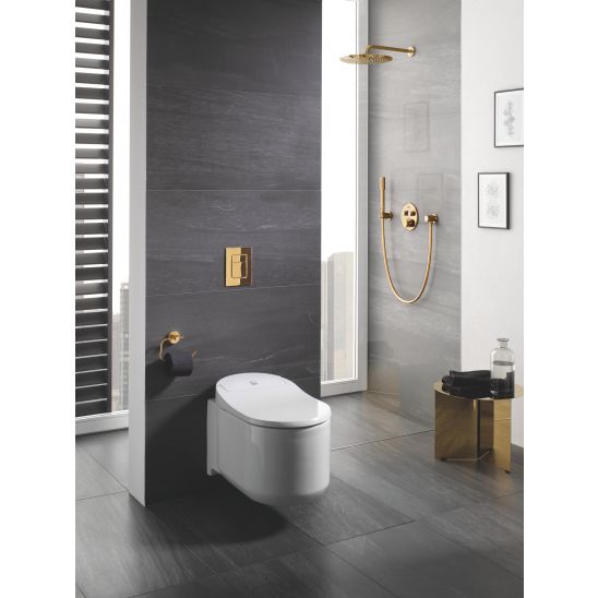 Set châssis encastré Grohe Rapid SL 38539001, bouton de chasse d'eau Grohe Skate 38732GL0