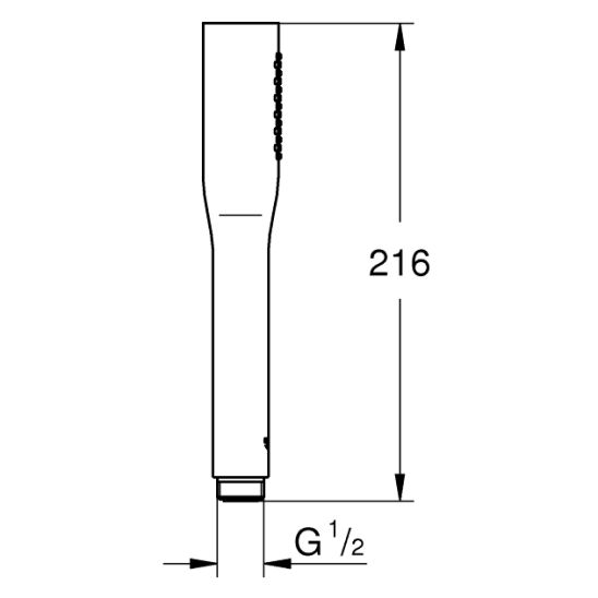 Set douche à effet de pluie avec bras Grohe Rainshower 26066GN0, mitigeur bain-douche Grohe Essence 24058GN1, 26658GN0, 27400GN0, 28362GL1
