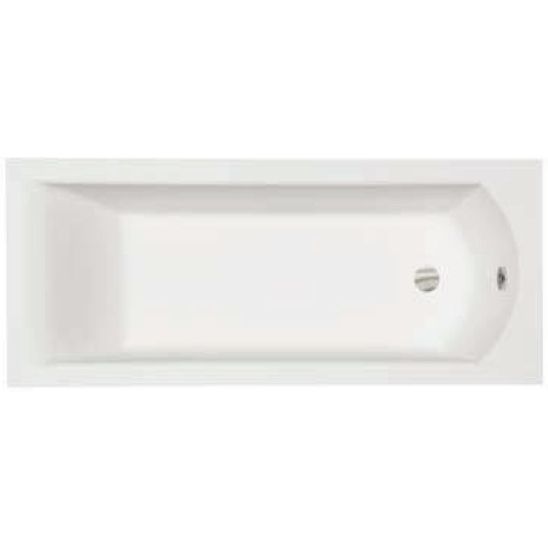 Set baignoire rectangulaire Besco Shea #WAS-160-PK, habillage de baignoire Besco #OAP-160-UNI