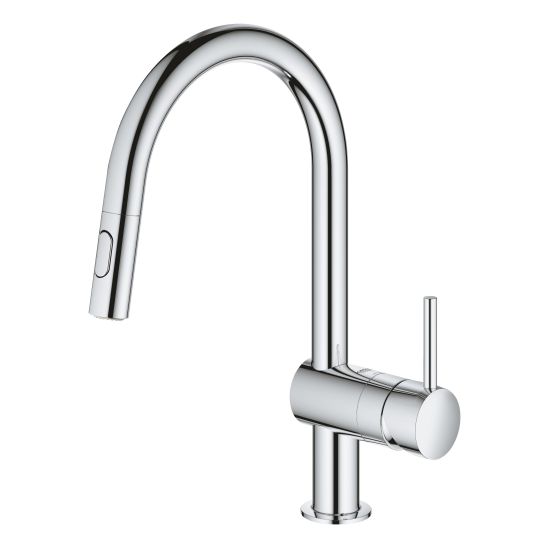 Set évier en granit Grohe K700 31654AP0, mitigeur de cuisine Grohe Minta 32321002