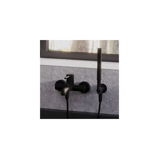 Set ensemble de douche Oltens Molle 36020300, mitigeur bain-douche Oltens Molle 34000300
