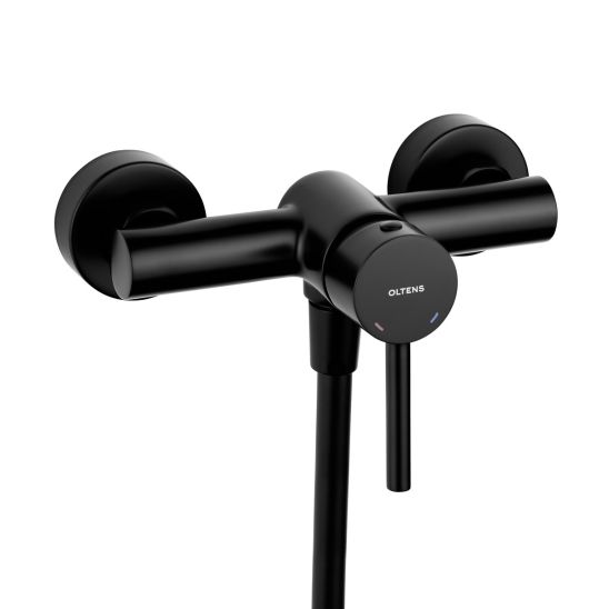 Set ensemble de douche Oltens Molle 36020300, mitigeur de douche Oltens Molle 33000300