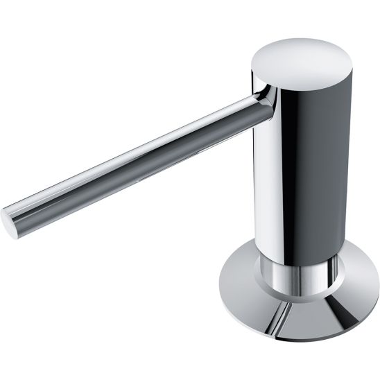 Set mitigeur de cuisine Franke Lina 115.0693.228, distributeur de savon Franke Comfort 119.0584.065