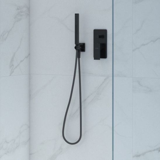 Set mitigeur bain-douche Oltens Hadsel 34108300, douche à effet de pluie Oltens Vann 37007300, 39403300, 39306300, 37200300, 37111300