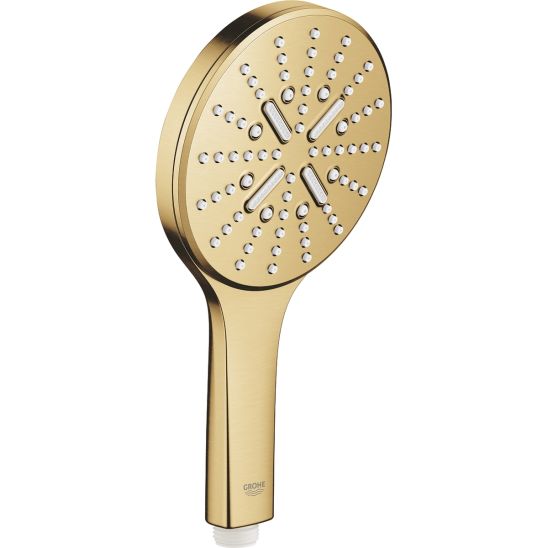 Set douche à effet de pluie avec bras Grohe Rainshower 26066GN0, mitigeur bain-douche Grohe Essence 24058GN1, 26574GN0, 26658GN0, 28362GL1