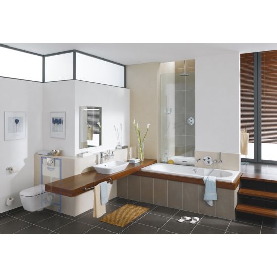 Set châssis encastré Grohe Rapid SL 38827000, cuvette de WC Oltens Jog 42501000, 45101000