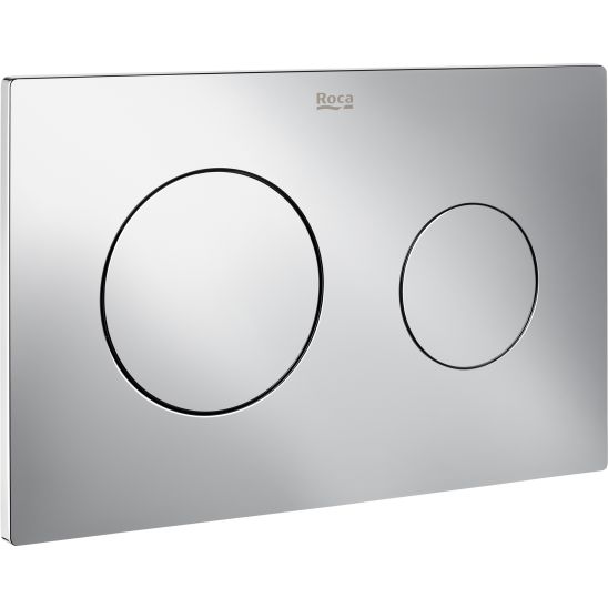 Set châssis encastré Roca Duplo One A890070020, bouton de chasse d'eau Roca PL A890189001