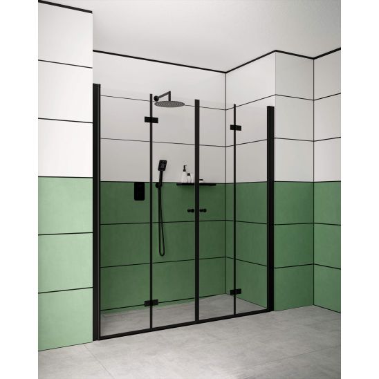 Set porte de douche Deante Kerria Plus KTSXN42P, paroi de douche walk-in Deante Kerria Plus KTS_N39P