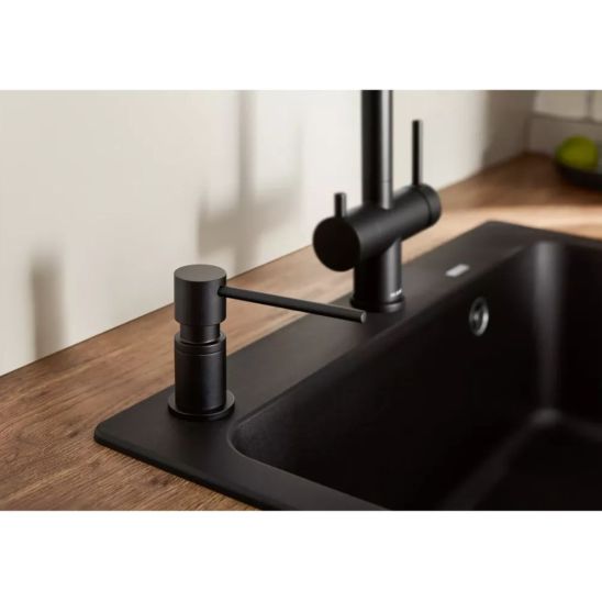 Set mitigeur de cuisine Blanco Catris-S 525793, distributeur de savon Blanco Lato 525789