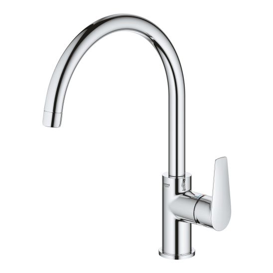 Set évier en granit Grohe K700 31654AP0, mitigeur de cuisine Grohe BauEdge 31367001, 40535000