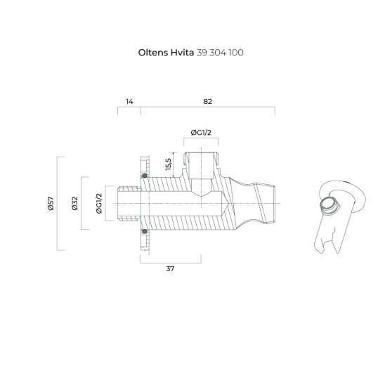 Set mitigeur bain-douche Oltens Molle 34100300, douche à effet de pluie Oltens Vindel 37000300, 39400300, 39304300, 37102300, 37200300