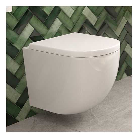 Set cuvette de WC Oltens Hamnes 42513000, châssis encastré Tece Base 9400407, 45109000, 9.240.401