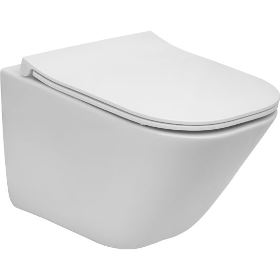 Set cuvette de WC Roca Gap Square A34647A000, châssis encastré Roca Duplo One A890070020, A80173200B, A890189206, A890063000