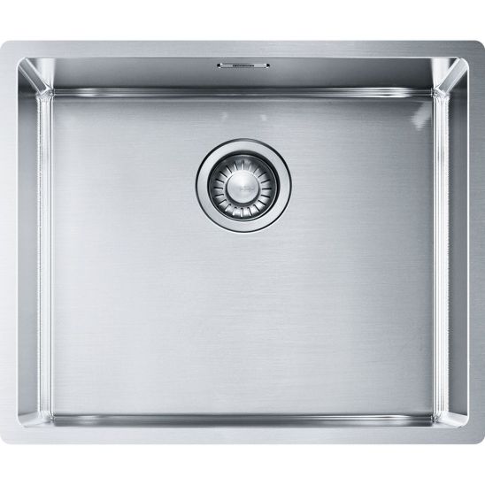 Set évier en acier inoxydable Franke Box 127.0453.656, mitigeur de cuisine Oltens Skafta 35206100