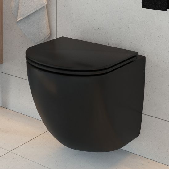 Set cuvette de WC Oltens Hamnes 42513300, châssis encastré Oltens Triberg 50001000, 45100300, 57104300, 49301000