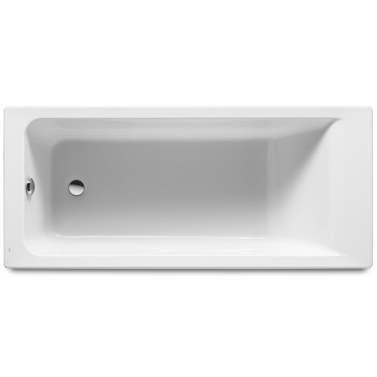 Set baignoire rectangulaire Roca Easy A248622000, siphon de baignoire Oltens Fusa 03002100