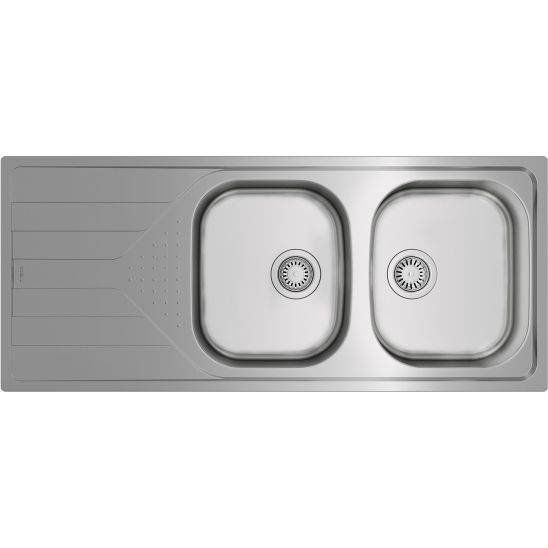 Set évier en acier inoxydable Teka Universe 115170006, mitigeur de cuisine Teka IN 469781200