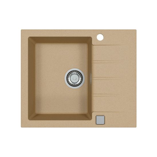 Set évier en granit Alveus Cadit 1132019, mitigeur de cuisine Alveus Delos 1129020