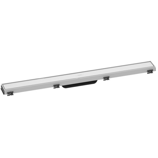 Set élément extérieur d’évacuation Hansgrohe Raindrain 56038700, kit de montage Hansgrohe uBox Universal 56018180