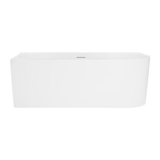 Set baignoire d’angle Oltens Delva 11000000, couvercle en liège Oltens 09002000