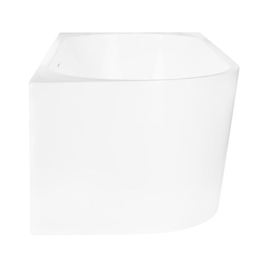 Set baignoire d’angle Oltens Delva 11001000, couvercle en liège Oltens 09002400