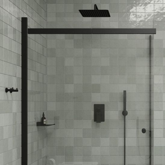 Set mitigeur bain-douche Hagser Ulva HGR12000034, pommeau de douche Hagser Lea HGR24000037, HGR31000037, HGR25000037