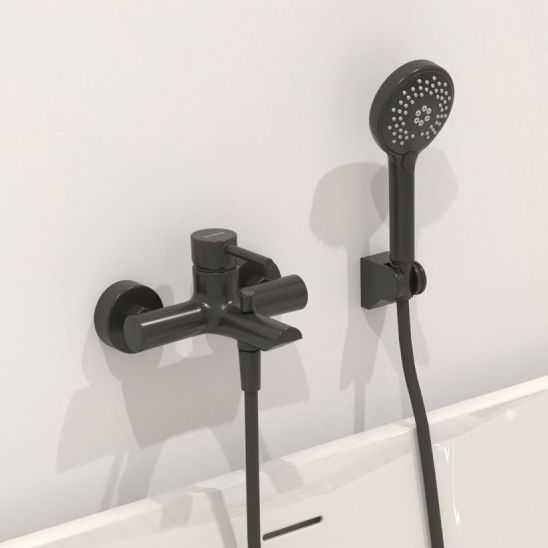 Set pommeau de douche Hagser Tina HGR16000037, tuyau de douche Hagser Ute HGR31000037, HGR25000037