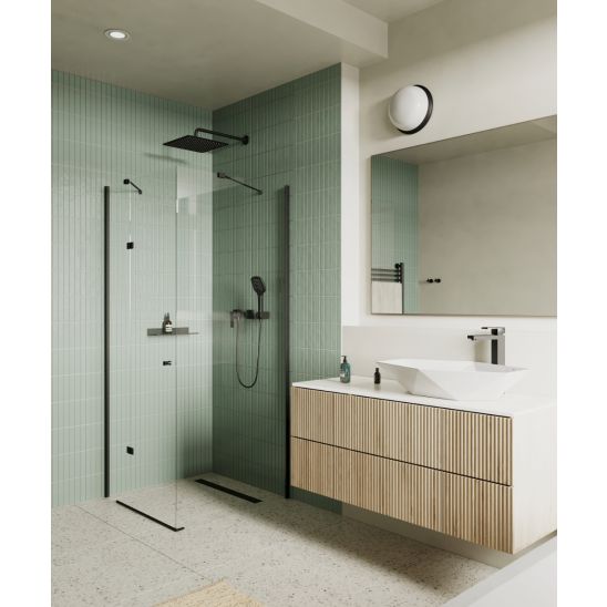 Set mitigeur de douche Hagser Della HGR50000033, pommeau de douche Hagser Andrea HGR19000037, HGR31000037, HGR25000037