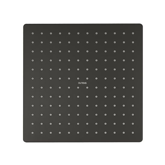 Set douche à effet de pluie Oltens Atran 37005300, bras mural Oltens Lagan 39401300