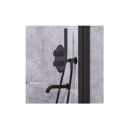 Set mitigeur bain-douche Oltens Katla 34600300, douche à effet de pluie Oltens Vann 37007300, 39403300, 39100300, 37107300, 39304300, 37200300