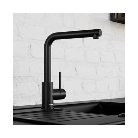 Set évier en granit Blanco Etagon 500-U 527754, mitigeur de cuisine Blanco Mila 526657, 207422