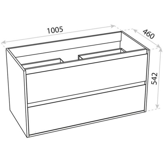 Set armoire LaVita Minnesota 5900378324782, lavabo LaVita Minnesota 5900378319535