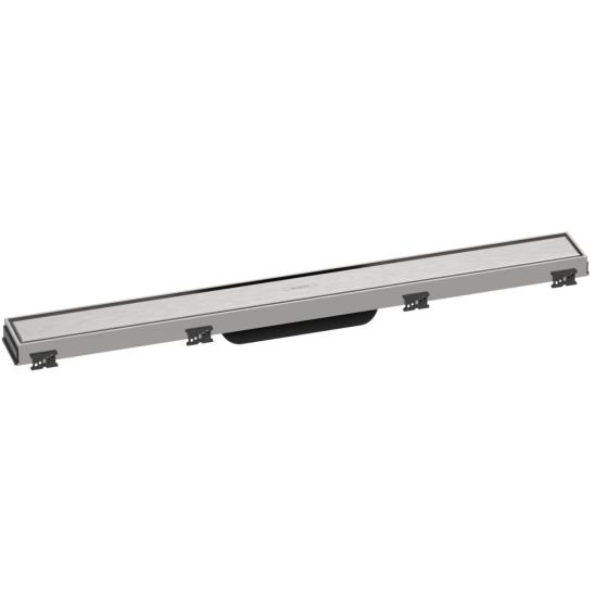 Set kit de montage Hansgrohe uBox Universal 56018180, élément extérieur d’évacuation Hansgrohe Raindrain 56038800